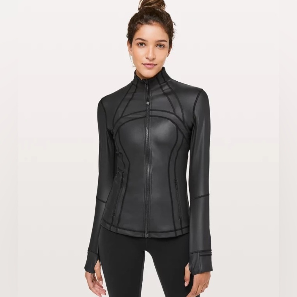 Lululemon Define Jacket *Shine Black Size 4